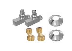 Комплект фитингов, Aquatek вентиль квадратный 3/4х1/2