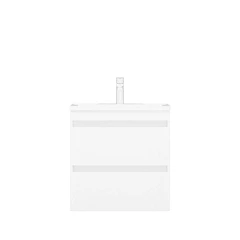 Тумба под раковину Corozo Алабама 60 Z2 белый глянец подвесная