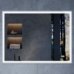Зеркало Vincea VLM-3VN9008-2 90*80 с led-подсветкой и функцией антизапотевания, сенсорный выключатель