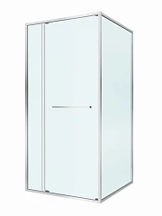 Душевой уголок Cezares Lux 100*80*195 профиль хром без поддона