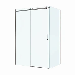Душевой уголок BelBagno Soft Close 2 140*80*200 профиль оружейная сталь без поддона