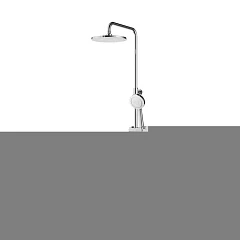 Душевой гарнитур Iddis с верхней лейкой Zodiac X Хром глянцевый ZDX3F0Ci76