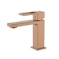 Смеситель DQ Dortmund DA1712133 для раковины брашированное розовое золото