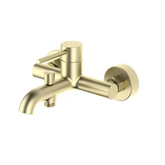 Смеситель Aquatek Европа AQ1340BG для ванны и душа шлифованное золото