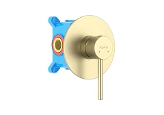 Смеситель Aquatek Европа AQ1366BG для душа скрытый монтаж шлифованное золото