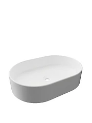 Накладная раковина Knotlor Побережье CBO0500WG 50*34 белый глянец