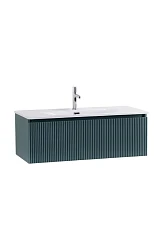 Тумба с раковиной BelBagno Уно/Uno 100 голубая матовая