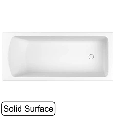 Ванна из искусственного камня Whitecross Коин/Coin 170x75 белая матовая