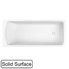 Ванна из искусственного камня Whitecross Коин/Coin 165x70 белая матовая
