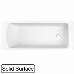 Ванна из искусственного камня Whitecross Коин/Coin 180x70 белая матовая