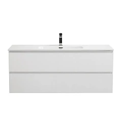 Тумба с раковиной BelBagno Крафт/Kraft 120 с двумя ящиками Bianco Opaco (раковина BB1200ETL)