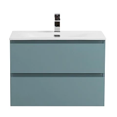 Тумба с раковиной BelBagno Крафт/Kraft 70 голубая матовая (раковина BB-8099-70)