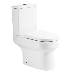 Унитаз-компакт BelBagno Norma BB339CPR безободковый, P-trap, с крышкой-сиденьем BB865SC