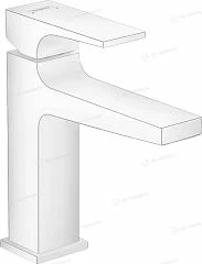 Смеситель Hansgrohe Metropol 32507700 для раковины с донным клапаном белый матовый