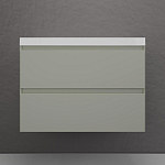 Тумба под раковину Style Line Манхэттен 80 подвесная олива