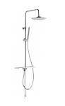 Душевая стойка Aquanet Pragmatic R AF430-70-R-C с полочкой Душевая стойка Aquanet Pragmatic R AF430-70-R-C с полочкой