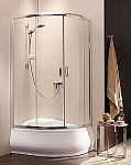 Душевой уголок Radaway Premium Plus E 1700 коричневое стекло 120*90*170 L/R без поддона Душевой уголок Radaway Premium Plus E 1700 коричневое стекло 120*90*170 L/R без поддона