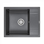 Кухонная мойка Paulmark Optimum PM216050-DG 60*50 с крылом графит Кухонная мойка Paulmark Optimum PM216050-DG 60*50 с крылом графит