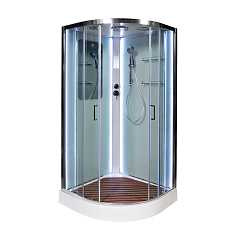 Душевая кабина AvaCan A09 90х90х220 с LED-подсветкой