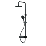 Душевая стойка AM.PM X-Joy F0785A622 черная со смесителем-полкой Душевая стойка AM.PM X-Joy F0785A622 черная со смесителем-полкой