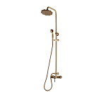 Душевая стойка Bronze DE Luxe Windsor 10118/1F цветок Душевая стойка Bronze DE Luxe Windsor 10118/1F цветок