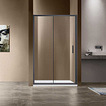Душевая дверь в нишу Vincea Garda 125*190 L/R профиль вороненая сталь без поддона Душевая дверь в нишу Vincea Garda 125*190 L/R профиль вороненая сталь без поддона