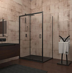Душевой уголок Veconi Rovigo RV-046B 110*100*195 без поддона Душевой уголок Veconi Rovigo RV-046B 110*100*195 без поддона