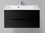 Тумба с раковиной BelBagno Marino 90 Nero Lucido