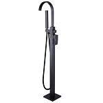 Напольный смеситель ABBER Wasserfall AF8615B черный матовый Напольный смеситель ABBER Wasserfall AF8615B черный матовый