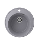 Кухонная мойка Ulgran Quartz Nora 485 48,5*48,5 (05, бетон) Кухонная мойка Ulgran Quartz Nora 485 48,5*48,5 (05, бетон)