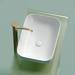 Накладная раковина Ceramicanova Element 50*35,9 белая матовая Накладная раковина Ceramicanova Element 50*35,9 белая матовая