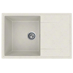 Кухонная мойка Uperwood ECON UPD-507 73,5х47,5 белая матовая