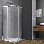 Душевой уголок Vincea Soft VSS 100*100*195 с доводчиком без поддона Душевой уголок Vincea Soft VSS 100*100*195 с доводчиком без поддона