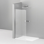 Душевая перегородка Cezares LIBERTA-L-1-100-120-C-Cr Walk-in 100*120*195 L/R с односторонним входом без поддона Душевая перегородка Cezares LIBERTA-L-1-100-120-C-Cr Walk-in 100*120*195 L/R с односторонним входом без поддона
