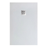 Душевой поддон BelBagno Uno TRAY-MR-UNO-AH-140/80-35-W-CR 140*80*3,5 белый с сифоном с декоративной накладкой Душевой поддон BelBagno Uno TRAY-MR-UNO-AH-140/80-35-W-CR 140*80*3,5 белый с сифоном с декоративной накладкой