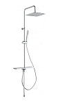 Душевая стойка Aquanet Pragmatic S AF430-70-S-C с полочкой Душевая стойка Aquanet Pragmatic S AF430-70-S-C с полочкой