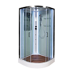 Душевая кабина AvaCan A01 100х100х220 с LED-подсветкой и гидромассажем