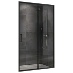 Душевая дверь в нишу ABBER Schwarzer Diamant AG30110B5 110*195 L/R без поддона Душевая дверь в нишу ABBER Schwarzer Diamant AG30110B5 110*195 L/R без поддона