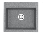 Кухонная мойка Aquaton Делия 60*51 гранитная крошка серая