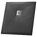 Душевой поддон Grossman Strong квадратный графит GR-S2100100Q 100*100*2,5 Душевой поддон Grossman Strong квадратный графит GR-S2100100Q 100*100*2,5