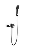 Смеситель Esko Singapore black SB 54 для ванны и душа, c аксессуарами Смеситель Esko Singapore black SB 54 для ванны и душа, c аксессуарами