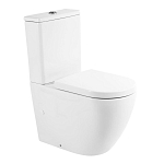 Унитаз-компакт BelBagno Sfera-R BB2141CPR/BB865SC 39*66 безободковый с крышкой-сиденьем микролифт