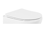 Крышка-сиденье BelBagno BB051SC быстросъемное, дюропласт, Soft Close, металлическое крепление