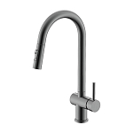 Смеситель Splenka S204.49.09 для кухни с выдвижным изливом графит Смеситель Splenka S204.49.09 для кухни с выдвижным изливом графит