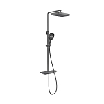 Душевая стойка Vincea VSFS-411GM с изливом вороненая сталь Душевая стойка Vincea VSFS-411GM с изливом вороненая сталь