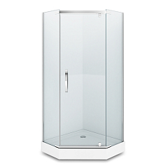 Душевой уголок Alex Baitler AB215-100 100*100*217 L/R с поддоном Душевой уголок Alex Baitler AB215-100 100*100*217 L/R с поддоном