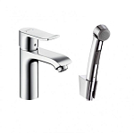 Смеситель Hansgrohe Metris 31285000 для раковины с гигиеническим душем Смеситель Hansgrohe Metris 31285000 для раковины с гигиеническим душем
