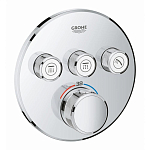 Внешняя часть для термостата Grohe Grohtherm SmartControl 29121000 для ванны и душа хром Внешняя часть для термостата Grohe Grohtherm SmartControl 29121000 для ванны и душа хром