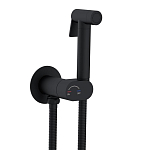 Гигиенический душ со смесителем RGW Shower Panels SP-213B с прогрессивным картриджем скрытый монтаж черный матовый