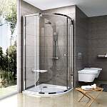 Душевой уголок Ravak Pivot PSKK3-90 90*90*190 профиль глянцевый хром, стекло Transparent без поддона Душевой уголок Ravak Pivot PSKK3-90 90*90*190 профиль глянцевый хром, стекло Transparent без поддона